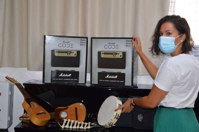 Material musical adquirido (Foto TA)